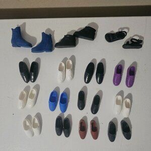 Barbie KEN Shoes Set Of 16